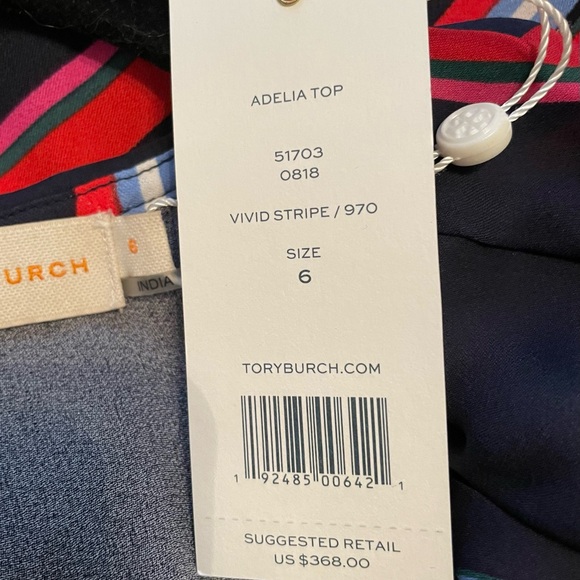 NWT Tory Burch Adelia Wrap Top - Picture 7 of 8